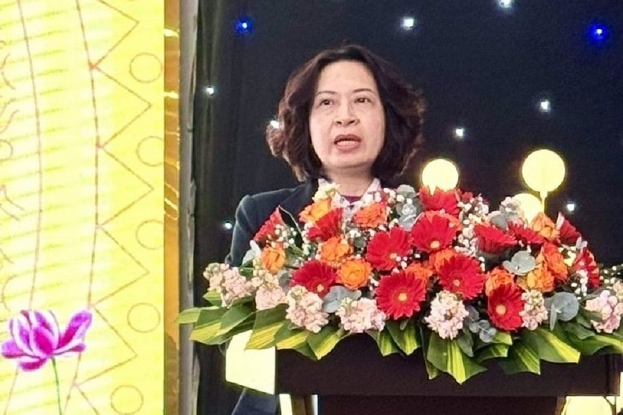 Thứ trưởng Bộ Y tế Nguyễn Thị Li&ecirc;n Hương ph&aacute;t biểu chỉ đạo Hội nghị