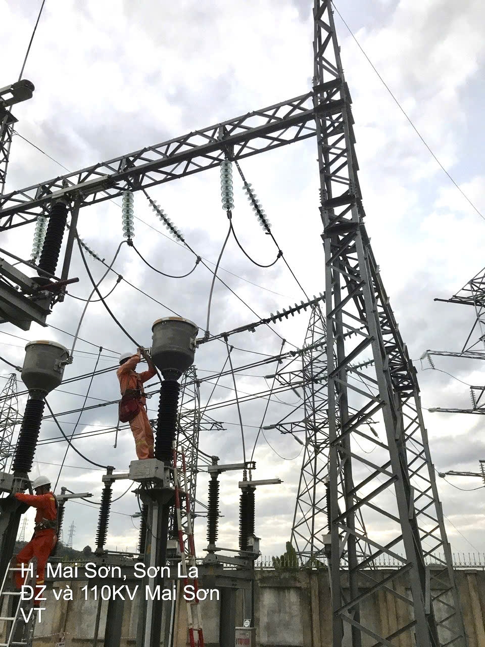 Đóng điện thành công công trình Đường dây và TBA 110kV Mai Sơn, tỉnh Sơn La