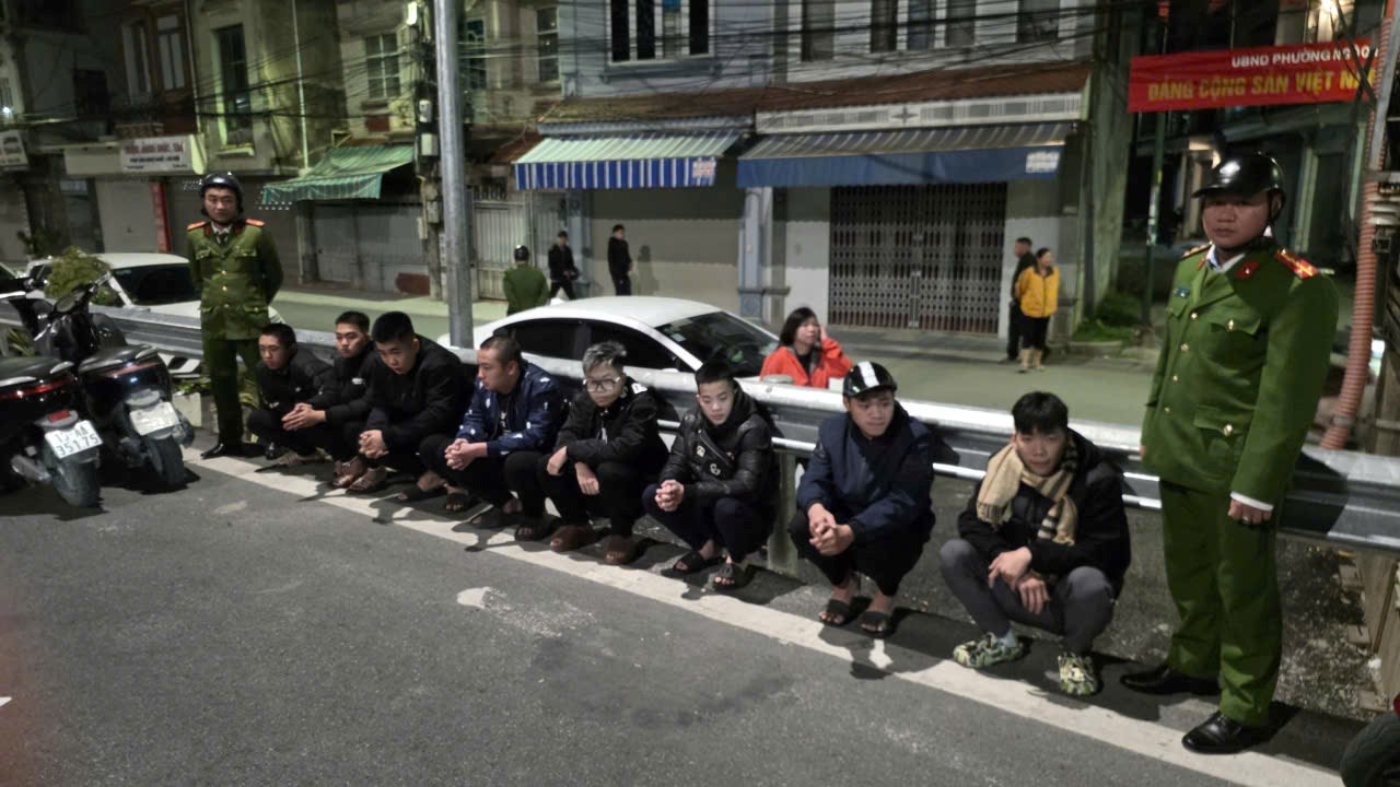 Hải Phòng: Xử lý 2 nhóm thanh thiếu niên gây rối trật tự công cộng
