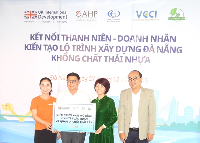 Đà Nẵng: Kết nối thanh niên - doanh nhân trong lộ trình xây dựng thành phố không rác thải nhựa