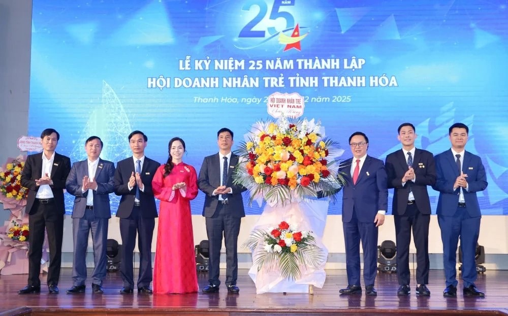 Hội Doanh nhân trẻ tỉnh Thanh Hóa tổ chức Lễ kỷ niệm 25 năm thành lập