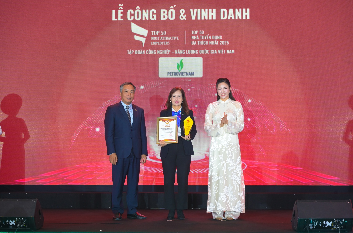 Petrovietnam được vinh danh Top 50 Nh&agrave; tuyển dụng được ưa th&iacute;ch nhất năm 2025