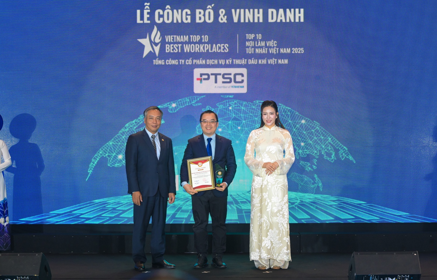 PTSC được vinh danh Top 10 Nơi l&agrave;m việc tốt nhất Việt Nam 2025