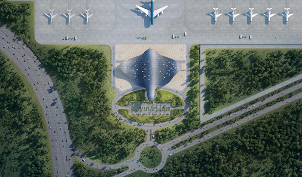 Phối cảnh nh&agrave; ga VIP. Hạ tầng h&agrave;ng kh&ocirc;ng Ph&uacute; Quốc sẵn s&agrave;ng phục vụ APEC 2027