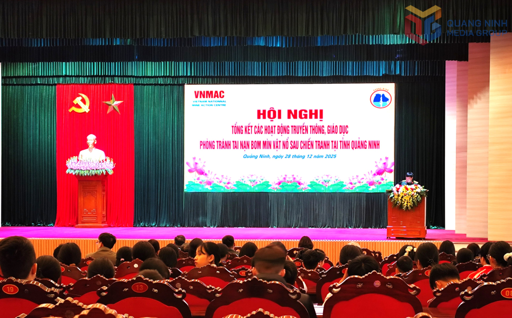 Tổng kết công tác giáo dục nâng cao nhận thức phòng, tránh tai nạn bom, mìn, vật liệu nổ năm 2025