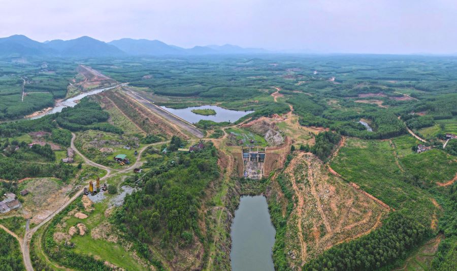 Dự &aacute;n hồ chứa nước R&agrave;o Trổ dừng thi c&ocirc;ng v&agrave; bỏ hoang nhiều năm nay