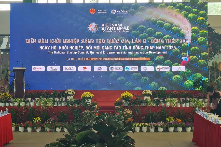 Quang cảnh Diễn đ&agrave;n Khởi nghiệp s&aacute;ng tạo Quốc gia lần thứ 8