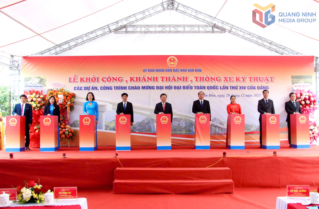 Đặc khu Vân Đồn khởi công, khánh thành 15 dự án động lực, trọng điểm