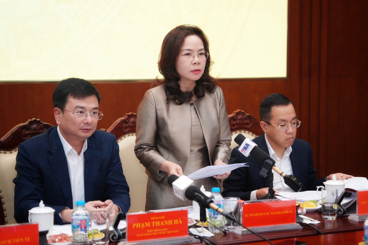 B&agrave; H&agrave; Thu Giang &ndash; Vụ trưởng Vụ T&iacute;n dụng c&aacute;c ng&agrave;nh kinh tế cho biết, trong năm 2025, NHNN đ&atilde; t&iacute;ch cực triển khai c&aacute;c Chương tr&igrave;nh t&iacute;n dụng hỗ trợ sản xuất, kinh doanh, ti&ecirc;u d&ugrave;ng v&agrave; đầu tư c&aacute;c dự &aacute;n theo chỉ đạo của Ch&iacute;nh phủ, Thủ tướng Ch&iacute;nh phủ