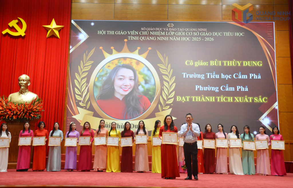 Quảng Ninh công nhận trên 340 giáo viên chủ nhiệm lớp giỏi cấp tiểu học