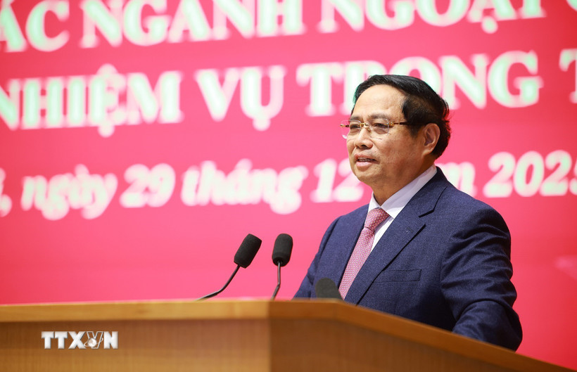 Thủ tướng: Phải đẩy mạnh triển khai chiến lược đối ngoại toàn diện ở tầm cao mới