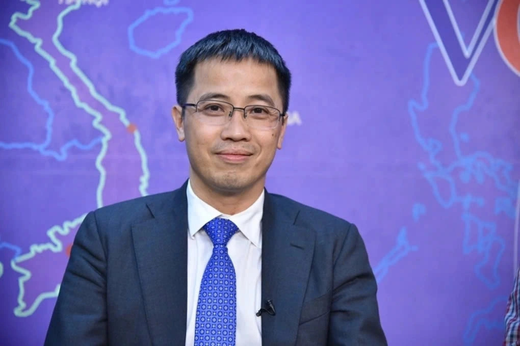 Ph&oacute; Tổng thư k&yacute; Li&ecirc;n đo&agrave;n Thương mại v&agrave; C&ocirc;ng nghiệp Việt Nam Đậu Anh Tuấn. (Ảnh: VPG).