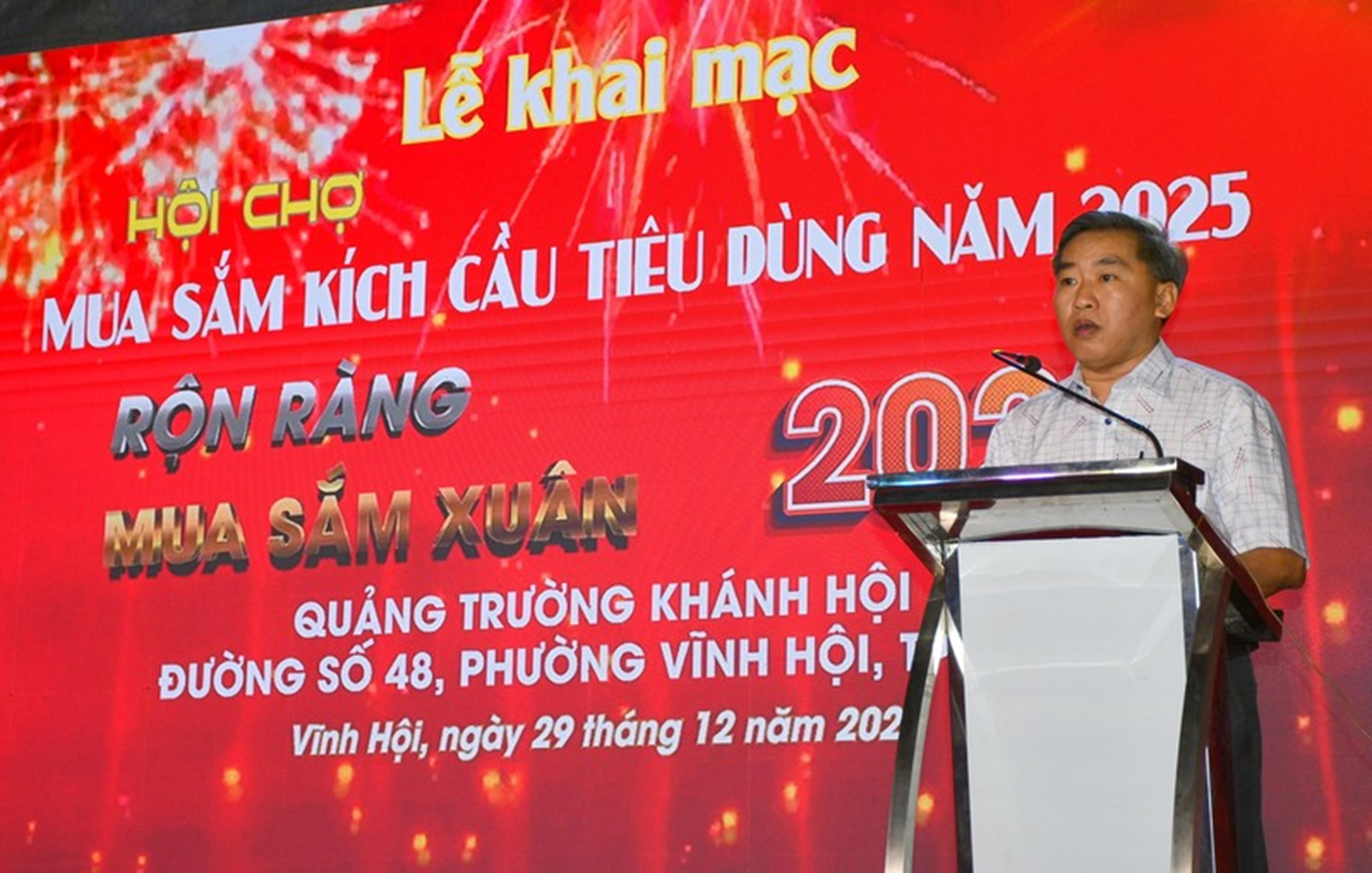 Khai mạc Hội chợ Xuân 2026 tại Công viên Khánh Hội: Kích cầu tiêu dùng và lan tỏa giá trị hàng Việt