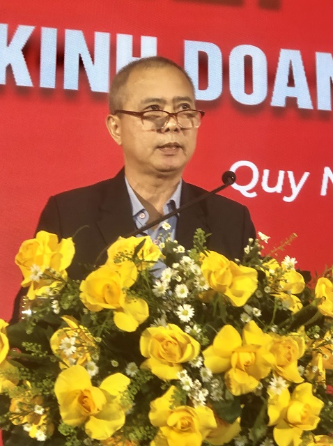 Ông Nguyễn Hoàng Long phát biểu khai mạc Lễ tổng kết. Ảnh VH Ông Nguyễn Hoàng Long phát biểu khai mạc Lễ tổng kết. Ảnh VH