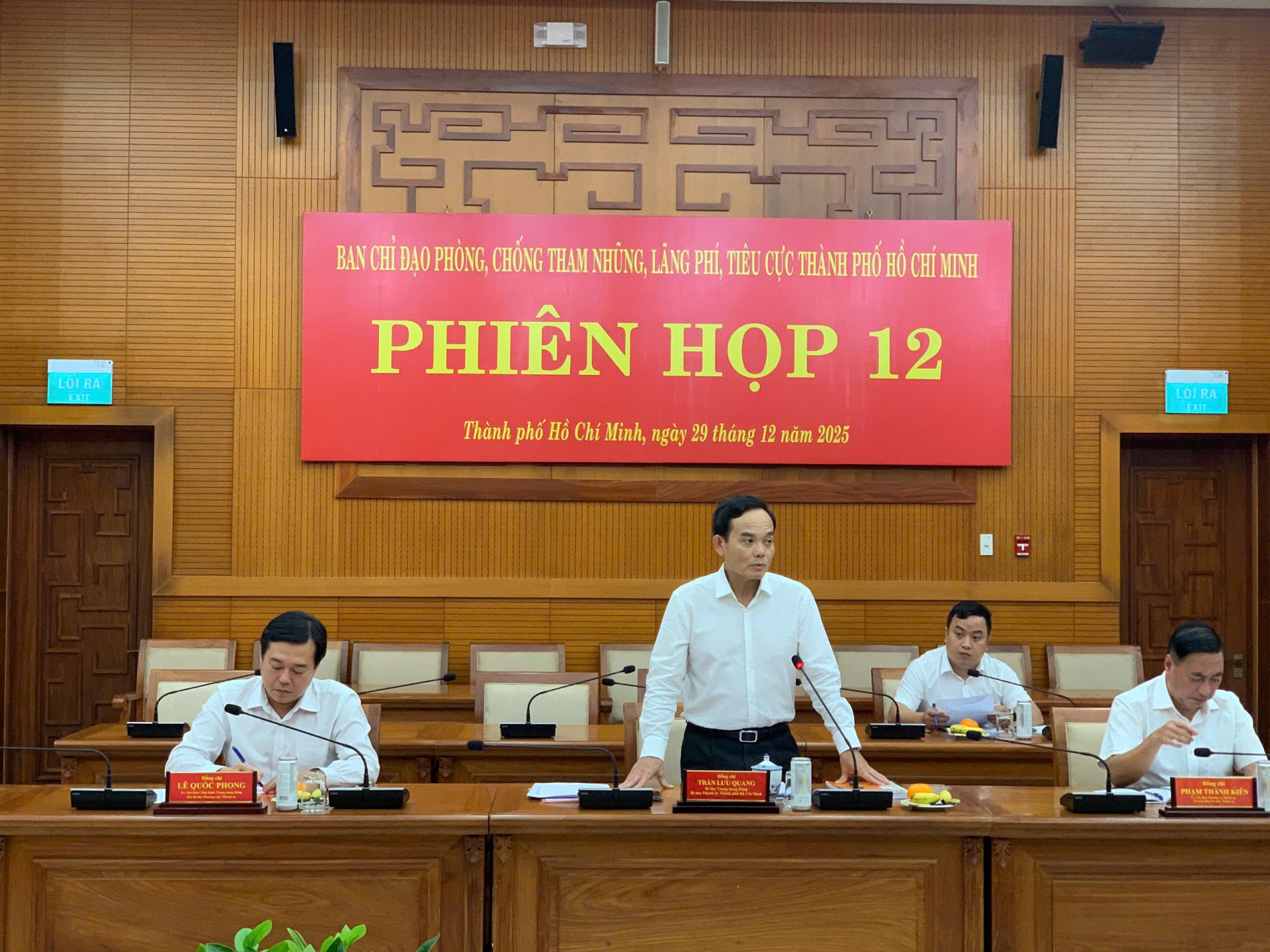 TP. HCM kiện toàn nhân sự Ban Chỉ đạo phòng, chống tham nhũng, lãng phí, tiêu cực