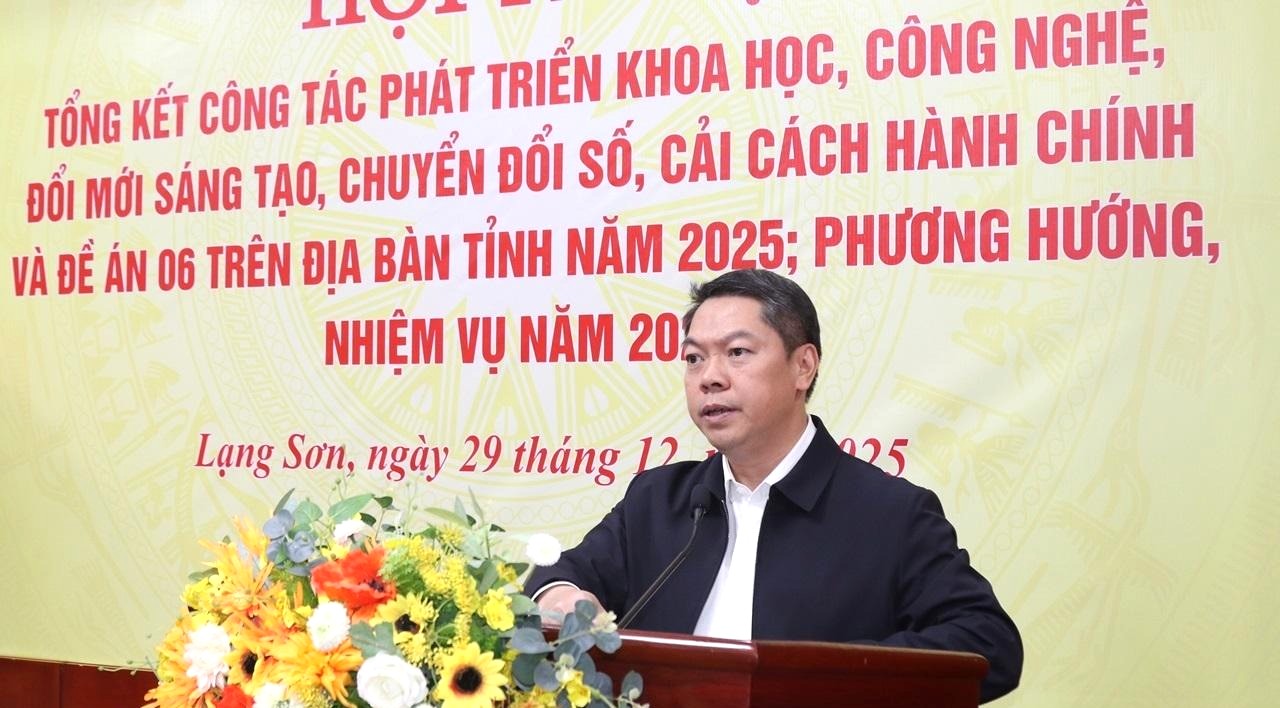 Ph&oacute; Chủ tịch UBND tỉnh Lạng Sơn Đo&agrave;n Thanh Sơn