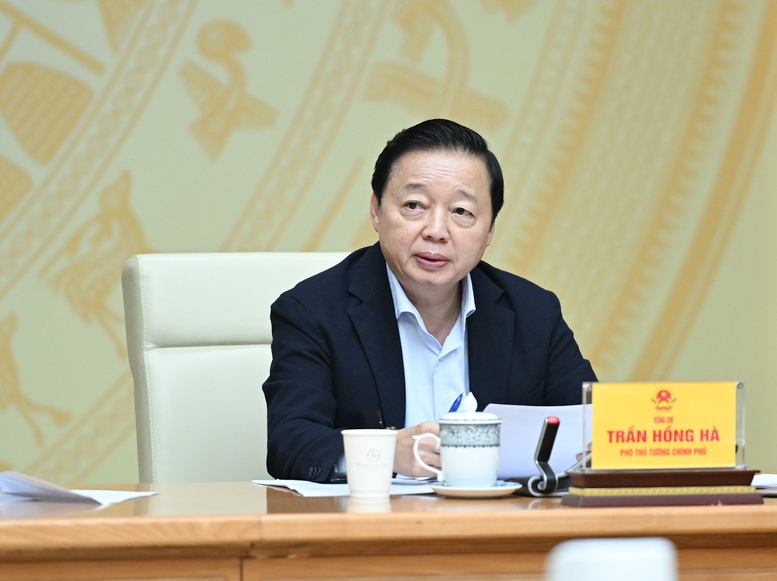 Ph&oacute; Thủ tướng Ch&iacute;nh phủ Trần Hồng H&agrave; tham dự Hội nghị - Ảnh: VGP/Nhật Bắc