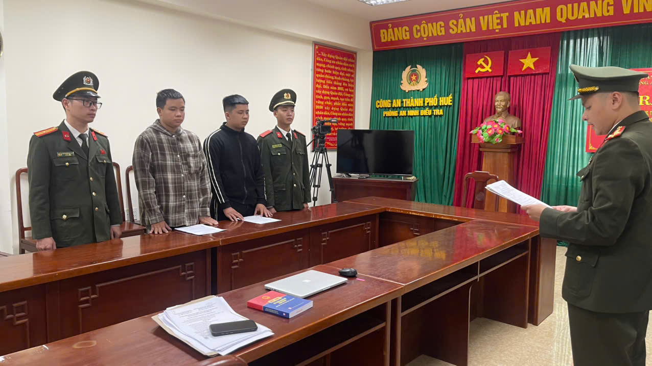 2 đối tượng bị bắt tạm giam