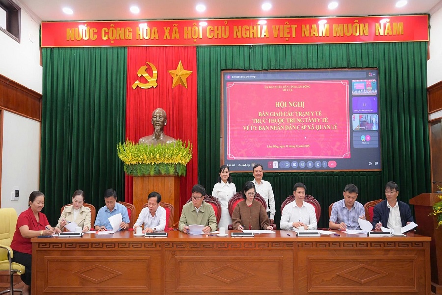 Lâm Đồng: Bàn giao Trạm Y tế về trực thuộc UBND xã, phường