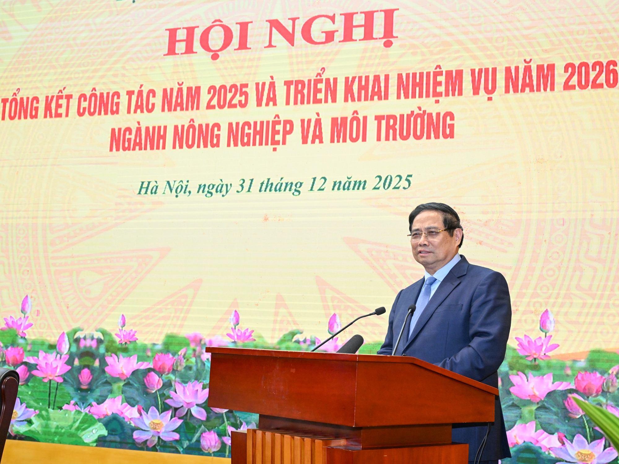 Thủ tướng: Trong kỷ nguyên mới, nông nghiệp vẫn là trụ đỡ nhưng phải đột phá mạnh mẽ hơn