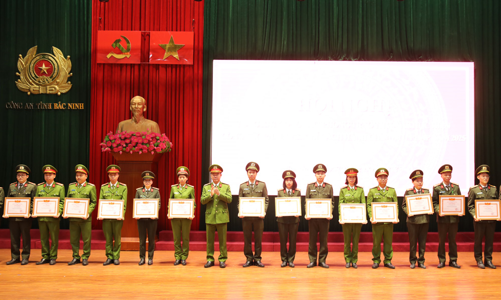 Công an tỉnh Bắc Ninh đứng thứ hai toàn quốc về chí số cải cách hành chính