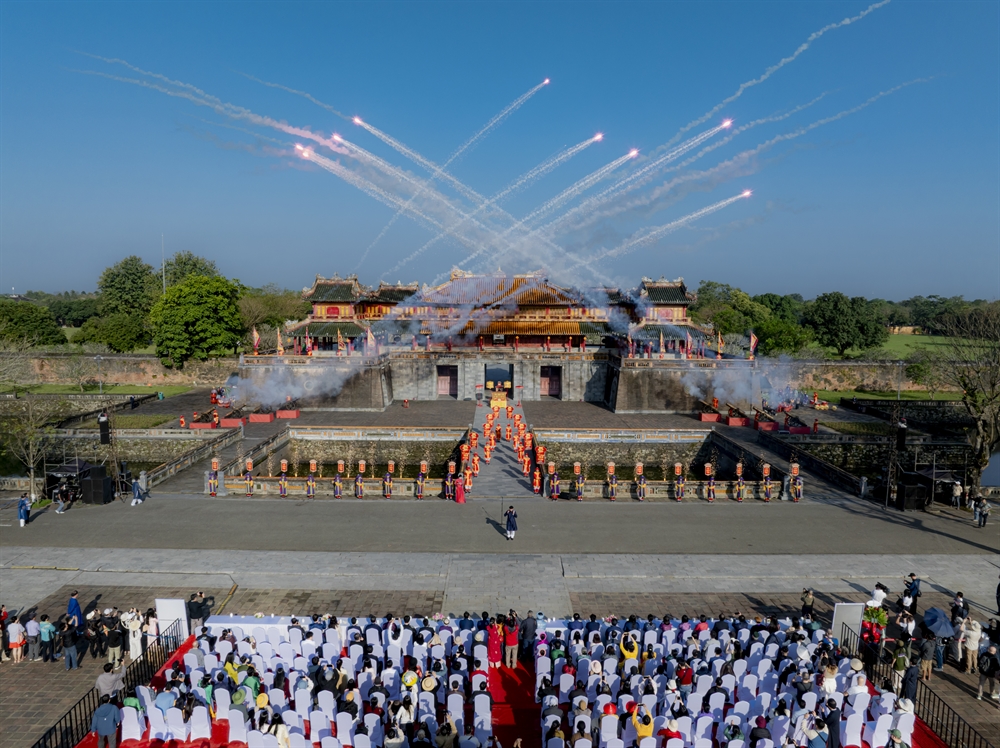 Lễ c&ocirc;ng bố chương tr&igrave;nh Festival Huế 2026