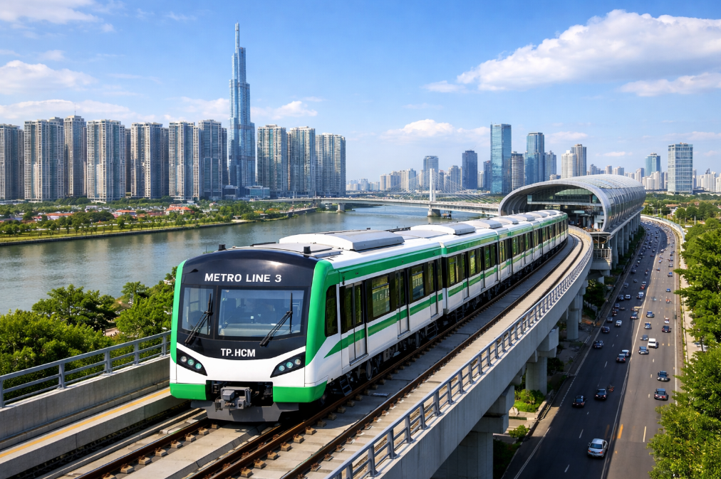 Masterise được chấp thuận nghiên cứu tuyến Metro số 3 dài gần 46km tại TP. HCM