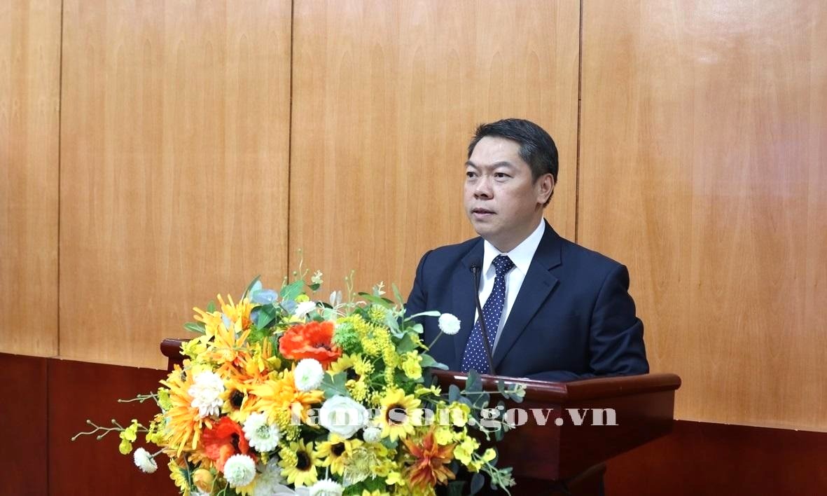 Ph&oacute; Chủ tịch UBND tỉnh Lạng Sơn Đo&agrave;n Thanh Sơn