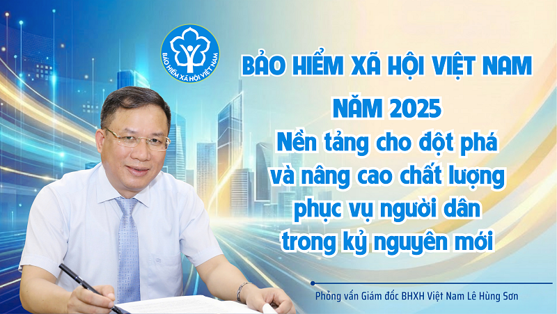 BHXH Việt Nam: Năm 2025 - Nền tảng cho đột phá và nâng cao chất lượng phục vụ người dân trong kỷ nguyên mới