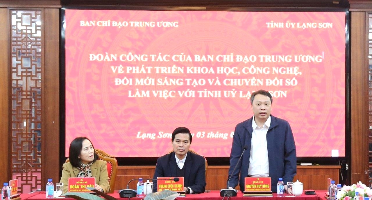 Ủy vi&ecirc;n chuy&ecirc;n tr&aacute;ch Ban Chỉ đạo Trung ương Nguyễn Huy Dũng