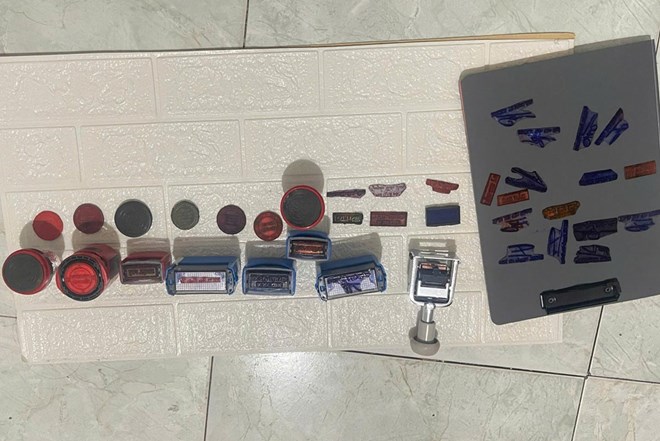 Tang vật thu giữ của vụ án