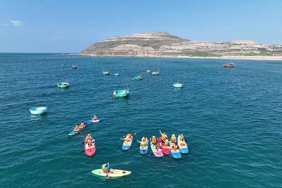 Một g&oacute;c biển Mũi N&eacute;. Ảnh PV