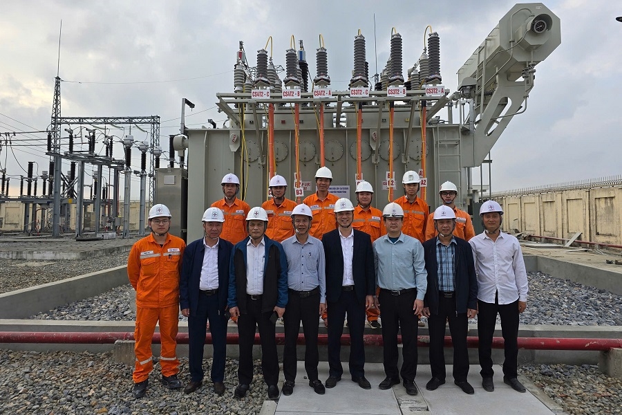 Đóng điện thành công dự án Lắp đặt MBA T2 TBA 110kV Nga Sơn, tỉnh Thanh Hóa
