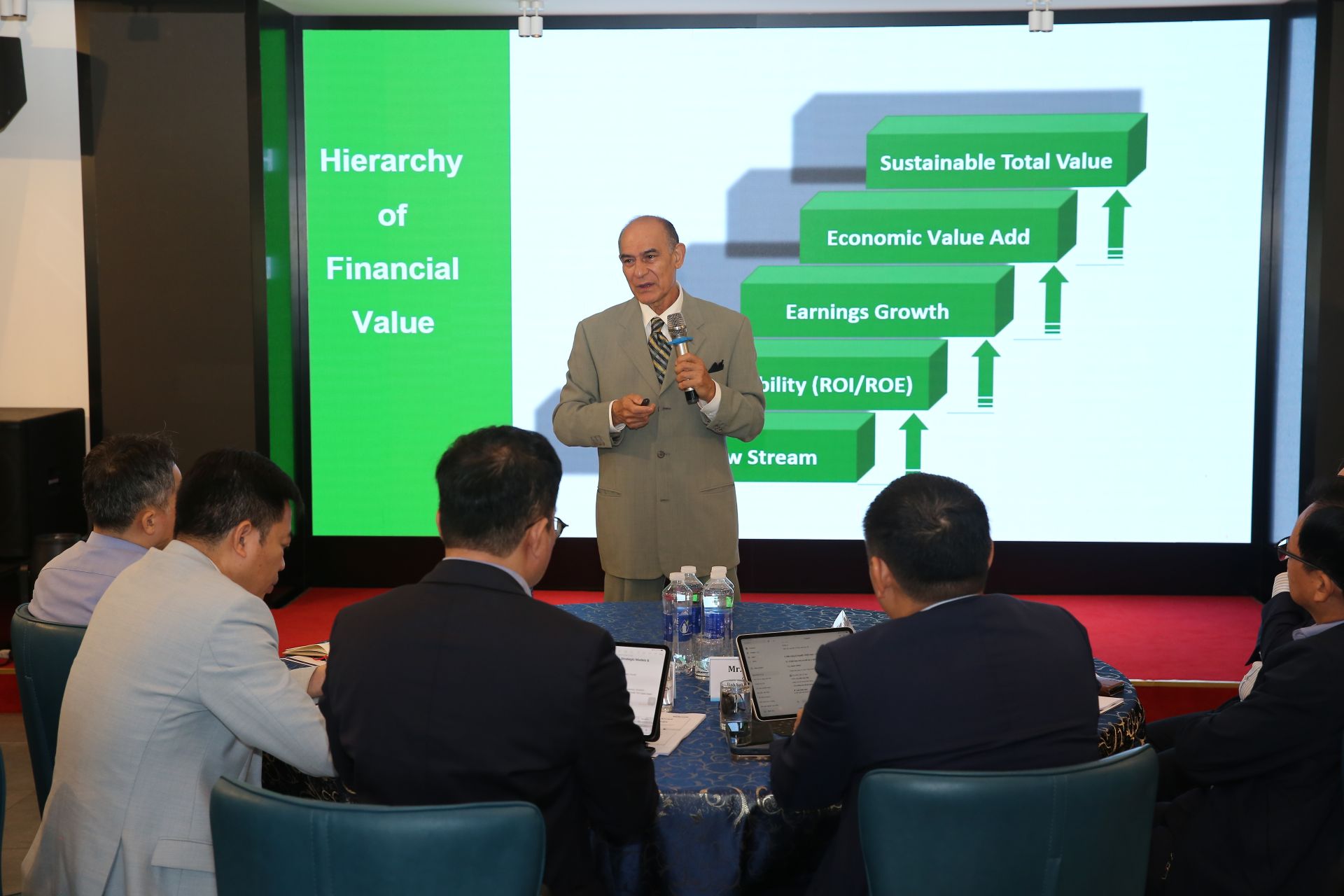 Giáo sư, Tiến sĩ John Behzad trình bày các mô hình chiến lược hiện đại Giáo sư, Tiến sĩ John Behzad trình bày các mô hình chiến lược hiện đại