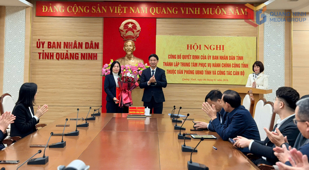 Thành lập Trung tâm Phục vụ hành chính công tỉnh trực thuộc Văn phòng UBND tỉnh Quảng Ninh