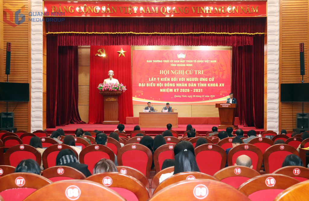 Quảng Ninh lấy ý kiến cử tri nơi công tác đối với người ứng cử đại biểu HĐND tỉnh