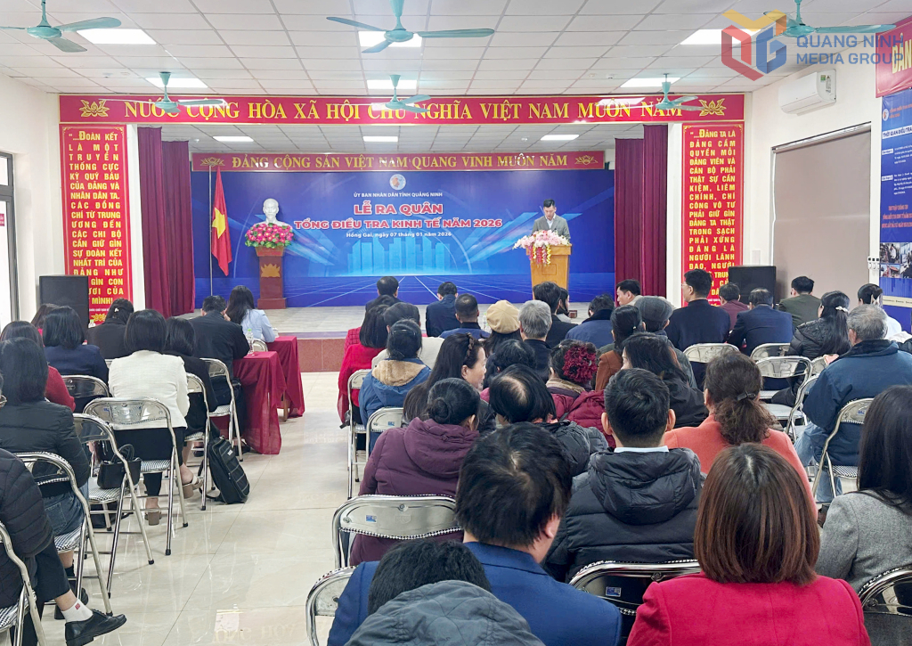 Quảng Ninh ra quân tổng điều tra kinh tế năm 2026