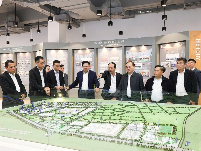 VSIP Nghệ An thu h&uacute;t mạnh d&ograve;ng vốn FDI, tỷ lệ lấp đầy đạt tr&ecirc;n 91%.