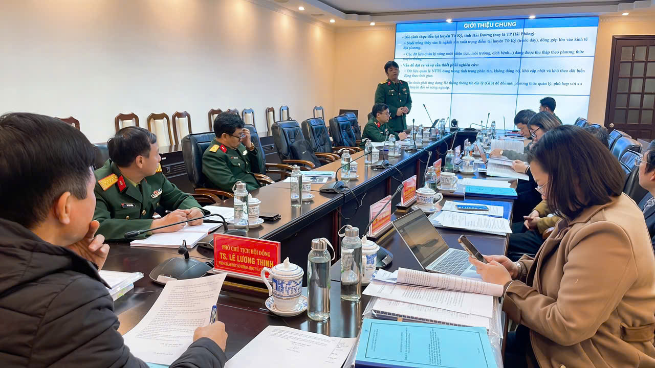 Xây dựng hệ thống thông tin địa lý nuôi trồng thủy sản trên địa bàn huyện Tứ Kỳ, tỉnh Hải Dương cũ