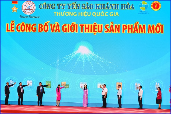 Lễ c&ocirc;ng bố sản phẩm mới của C&ocirc;ng ty Yến s&agrave;o Kh&aacute;nh H&ograve;a