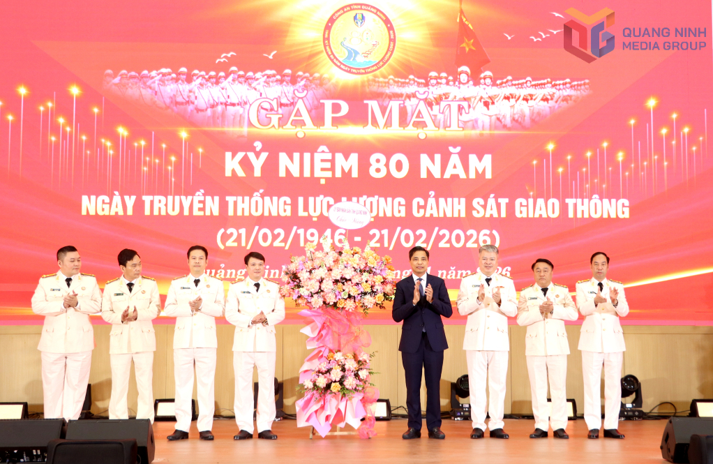 Công an tỉnh Quảng Ninh kỷ niệm 80 năm Ngày truyền thống Cảnh sát giao thông