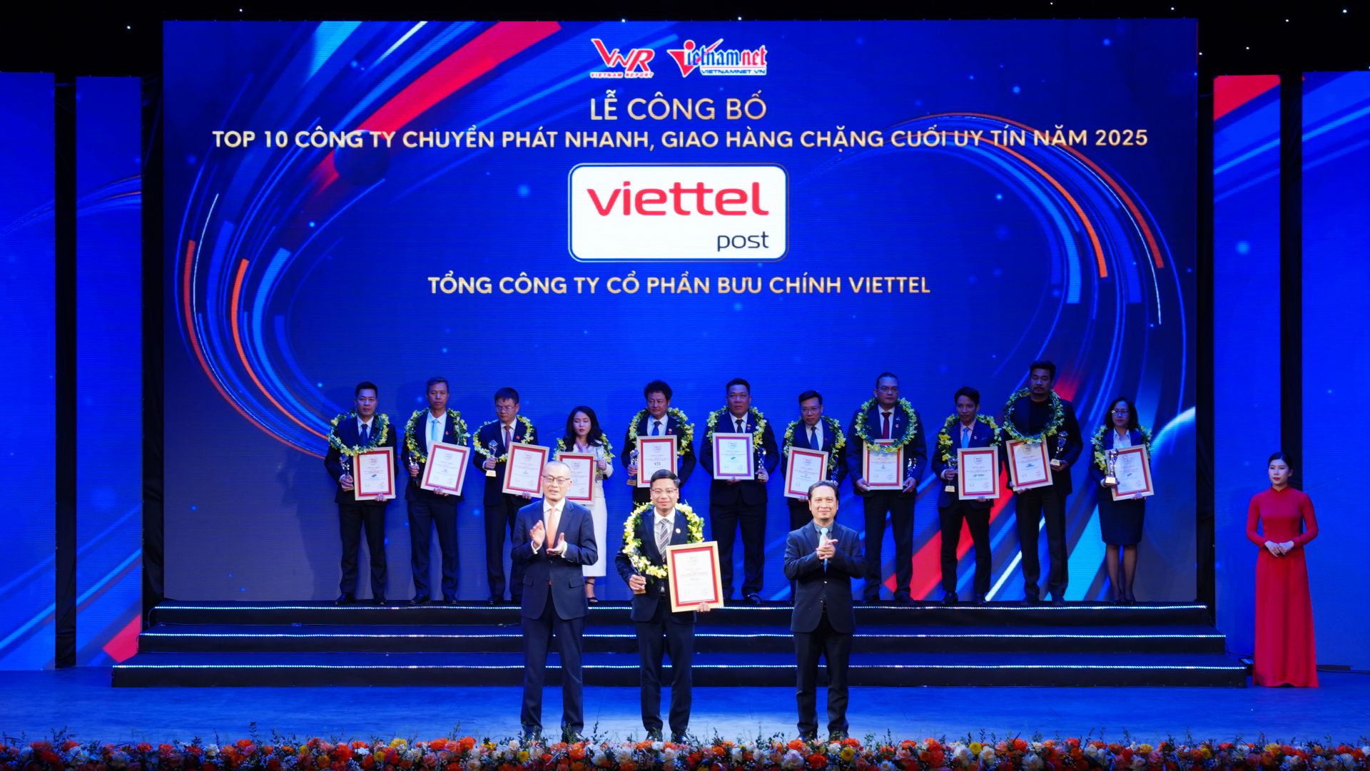 Viettel Post dẫn đầu Top Công ty Logistics uy tín 2025