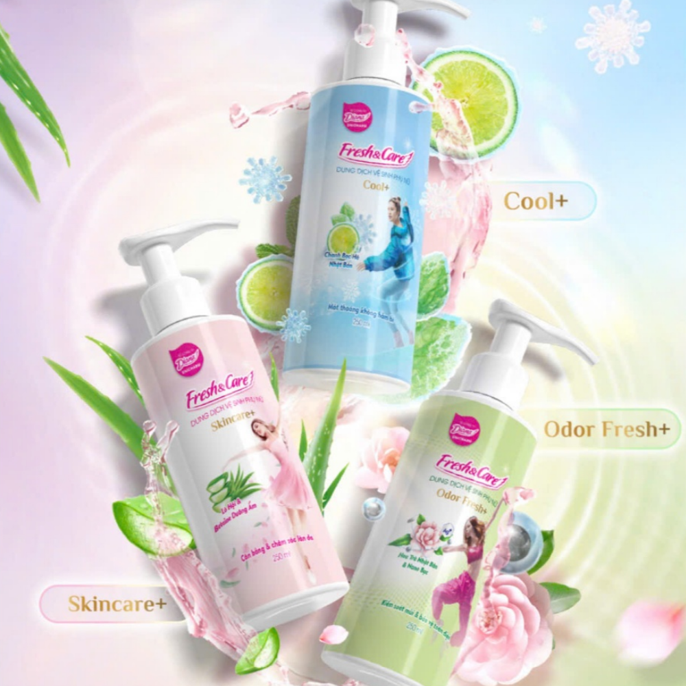 Thu hồi lô mỹ phẩm Fresh & Care Dung dịch vệ sinh phụ nữ Odor Fresh+ vi phạm
