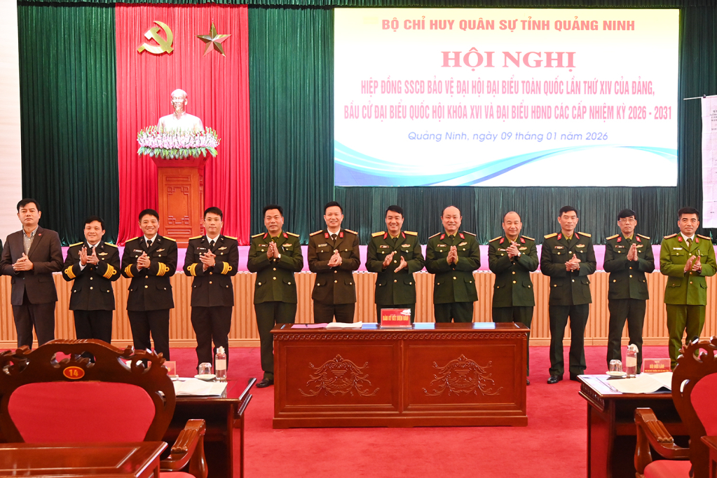 Bộ CHQS tỉnh Quảng Ninh: Hiệp đồng sẵn sàng chiến đấu bảo vệ Đại hội XIV của Đảng