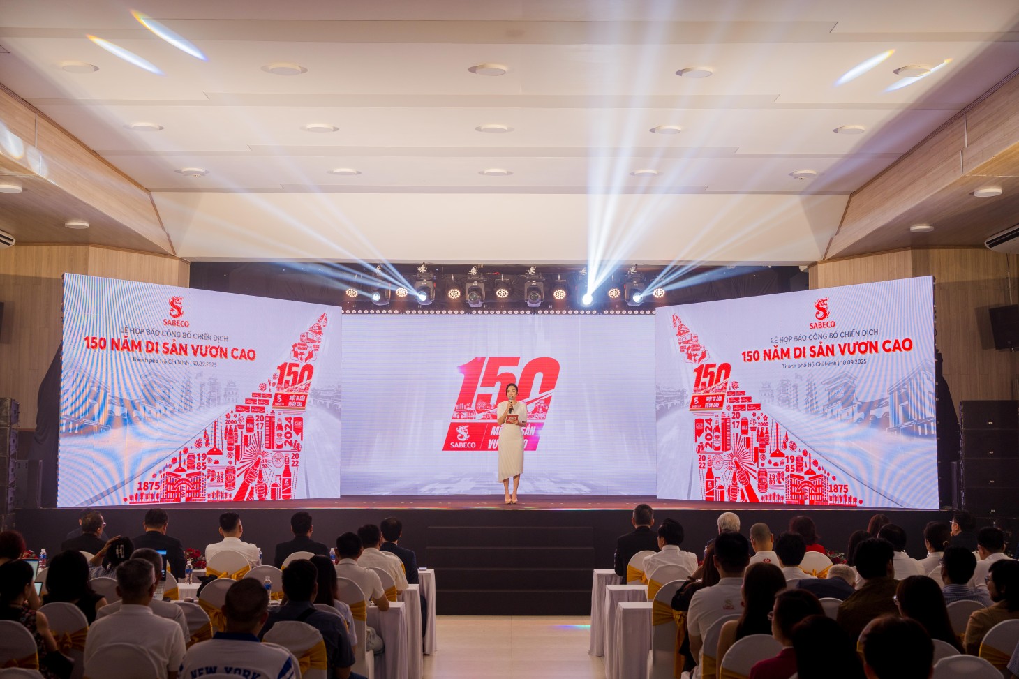 SABECO khởi động chiến dịch “150 Năm Di Sản Vươn Cao” SABECO khởi động chiến dịch “150 Năm Di Sản Vươn Cao”