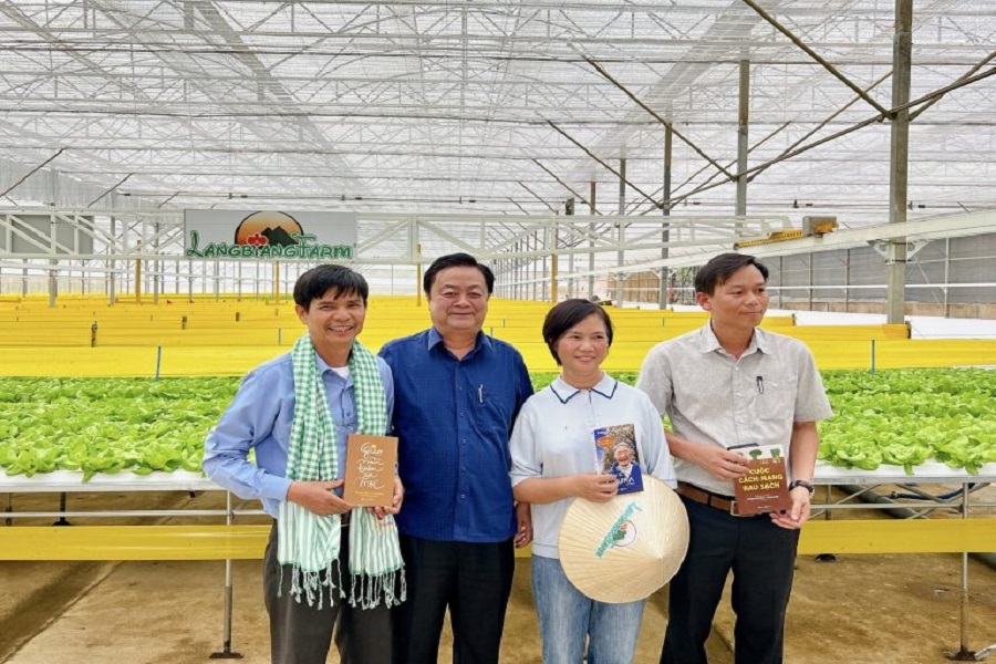 Langbiang Farm thương hiệu ti&ecirc;n phong trong sản xuất v&agrave; cung cấp n&ocirc;ng sản sạch, vươn tầm quốc tế. Ảnh: Langbiang Farm