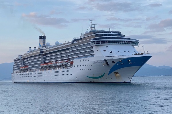 Khánh Hòa: Đón tàu biển quốc tế ANDORA MEDITERRANEA đưa 2.250 du khách cập Cảng quốc tế Cam Ranh