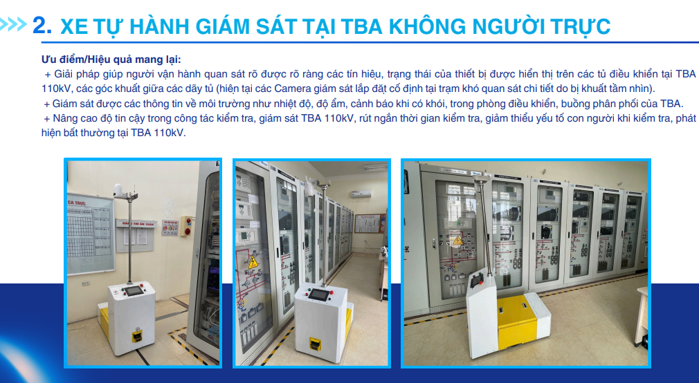 UAV, ROBOT, AI và cuộc chuyển mình thầm lặng của ngành điện miền Bắc