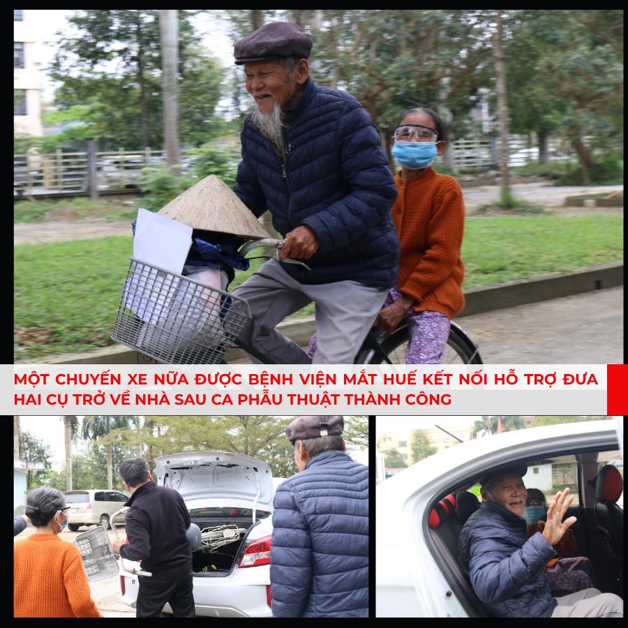 2 vợ chồng già đèo nhau trên chiếc xe đạp đến BV Mắt điều trị 2 vợ chồng già đèo nhau trên chiếc xe đạp đến BV Mắt điều trị