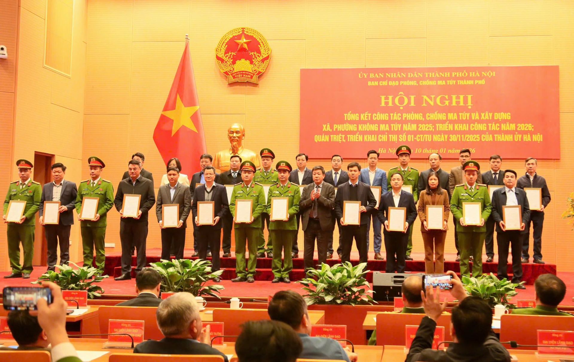 Ban Chỉ đạo phòng, chống ma túy Thành phố triển khai nhiệm vụ trọng tâm năm 2026